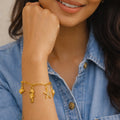 Positive Vibe Multi Pendant bracelet