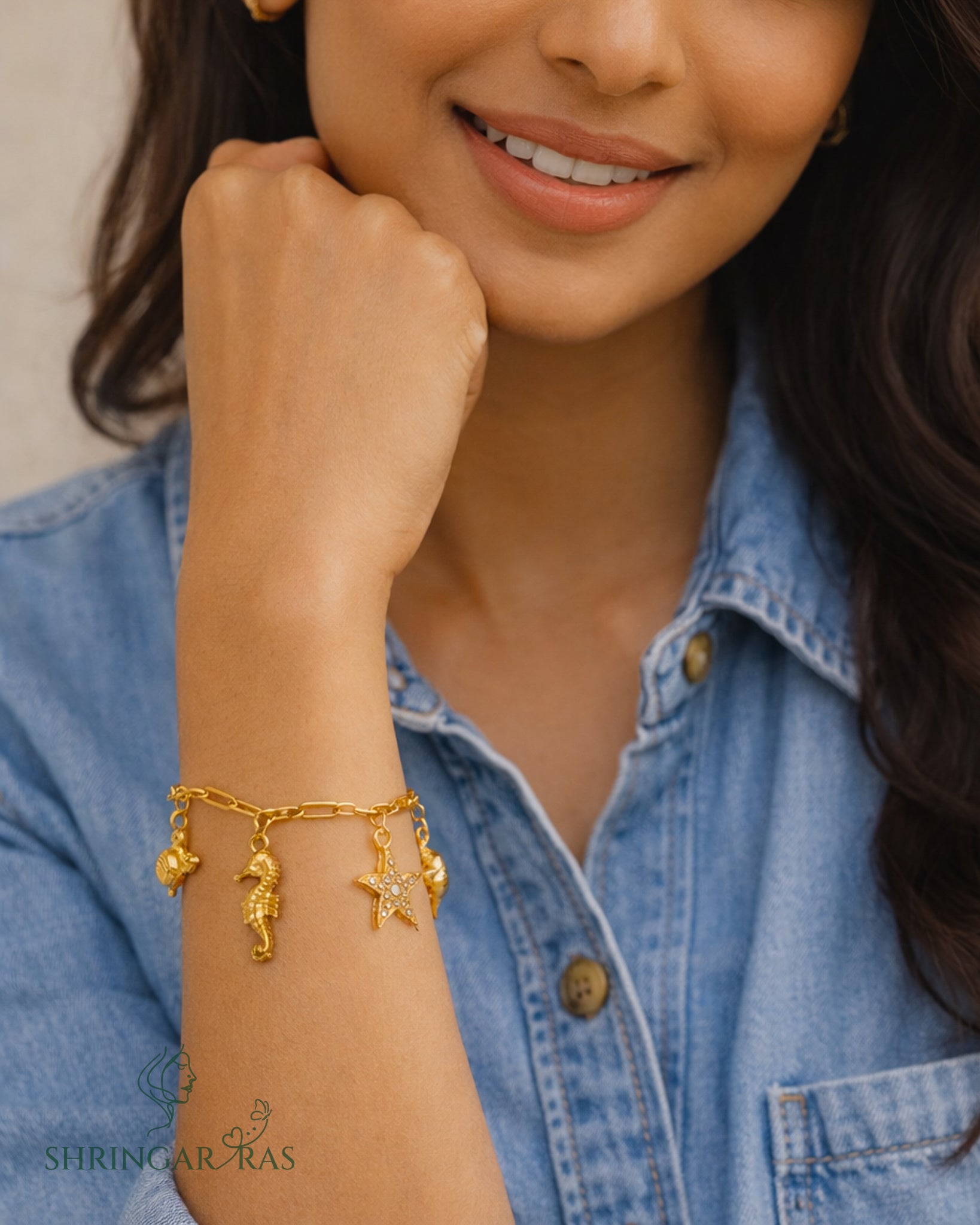 Positive Vibe Multi Pendant bracelet