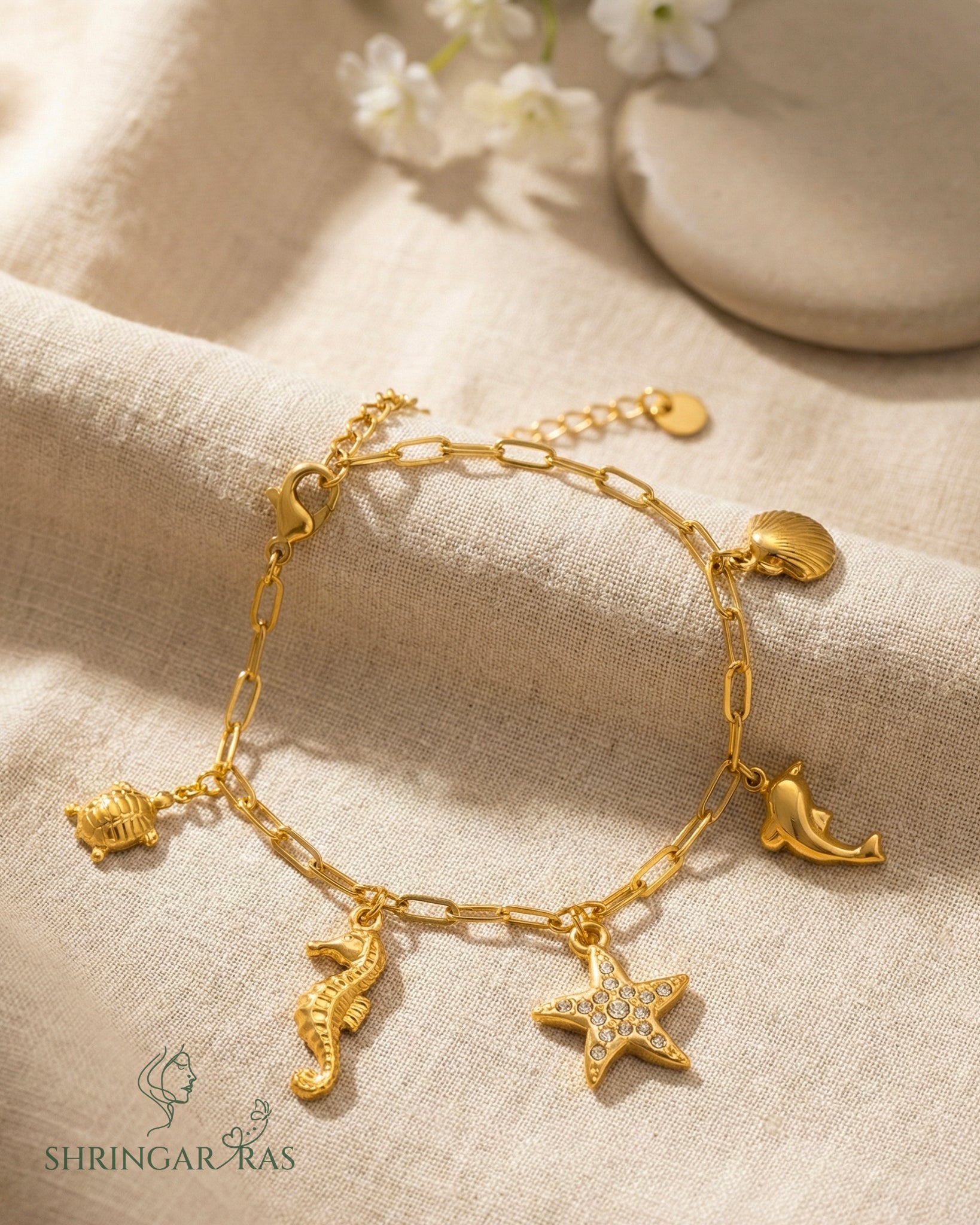 Positive Vibe Multi Pendant bracelet