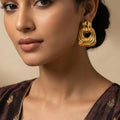 Creative Square Texture Earrings