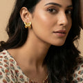 Butterfly Texture Studs Earrings