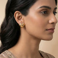 Metal Heart Studs Earrings