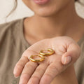 Round Hoop Earrings