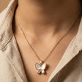Butterfly Pendant Chain Necklace