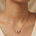 Angle Wing Pendant Chain Necklace