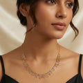 Butterfly Waterdroplet Charm Anti Tarnish Necklace
